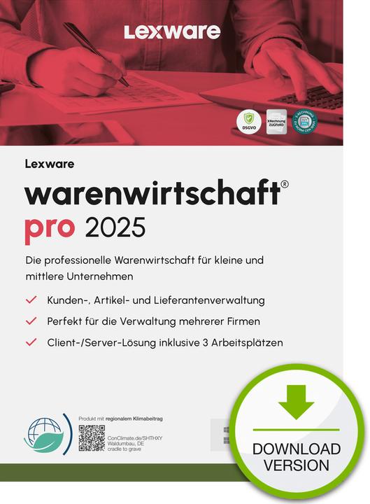 Lexware warenwirtschaft pro 2025 - Abo (12 Monate)