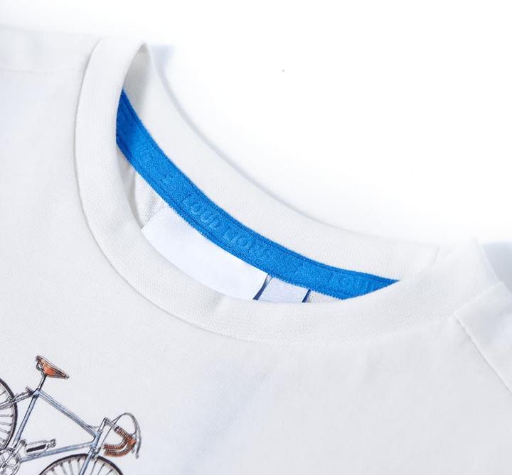 Immagine prodotto VidaXL Maglietta per bambini Ecru 92,Materiale: 100 % cotone,Colore (92)
