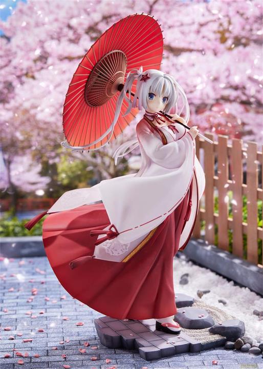Actual product image AliceGlint Senren Banka PVC Statue 1/7 Yoshino Tomotake Limited Edition 28 cm