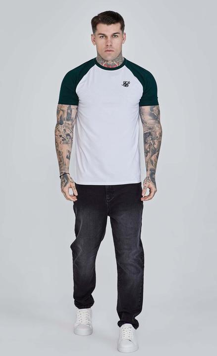 Actual product image Siksilk T-Shirt Raglan T-Shirt (XL)