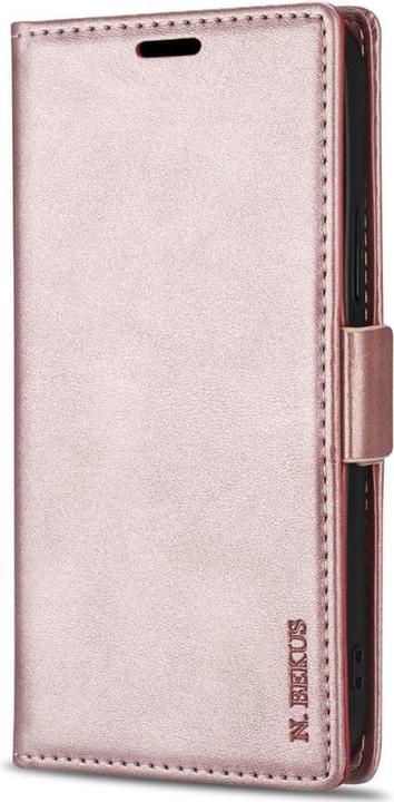 Produktbild N.Bekus iPhone 15 Pro - Flip Case Hülle rosa (Apple iPhone 15 Pro)