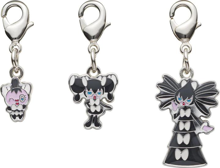 Actual product image Pokémon Pokemon Center - Gothita, Gothorita, Gothitelle key ring - 3 pieces