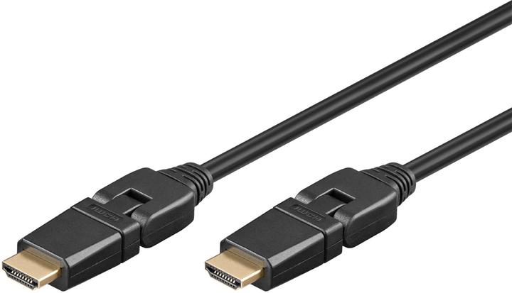 Immagine prodotto Goobay Cavo HDMI ad alta velocità a 360° con Ethernet (1.50 m, HDMI)