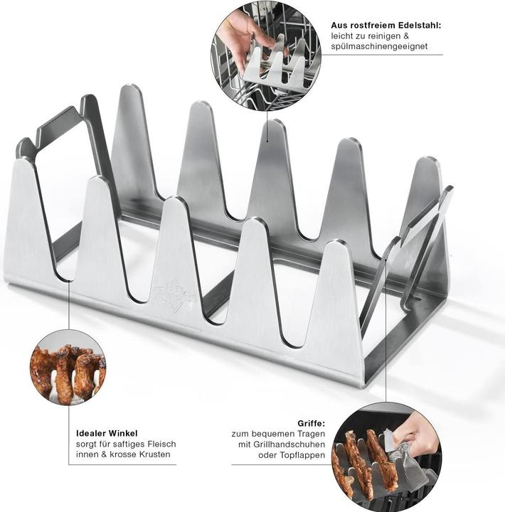 Actual product image Bavarian Rescher Grill Rack Set