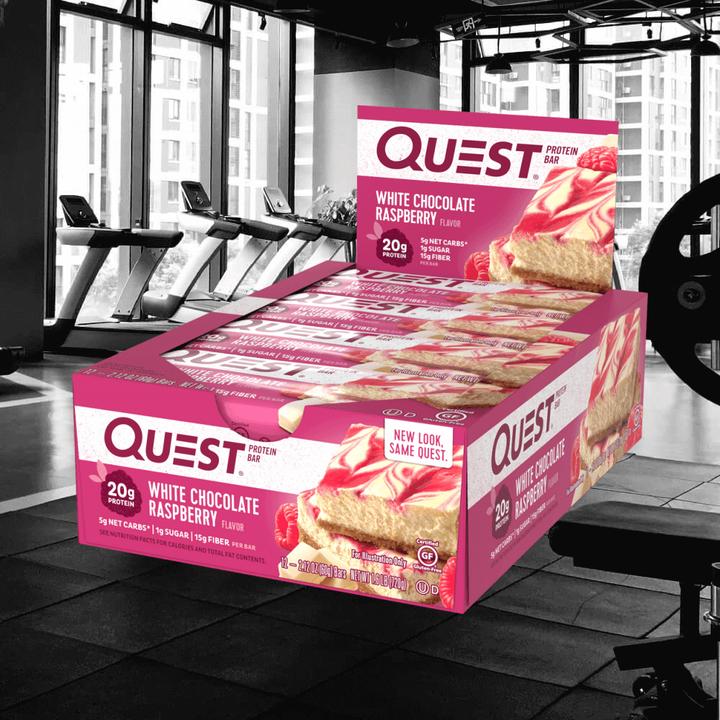 Produktbild Quest Bar (Himbeere, 12 Stk., 720 g)