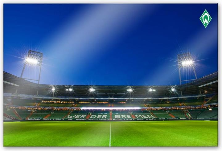 Produktbild SV Werder Bremen Werder Bremen Weserstadion Tribüne (120 x 75 cm)