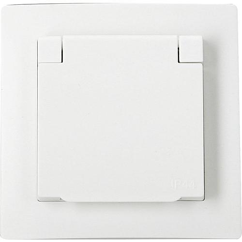 Actual product image Theo Klein Klein damp-proof socket outlet IP44 pure white K55EUKJKS/04BER