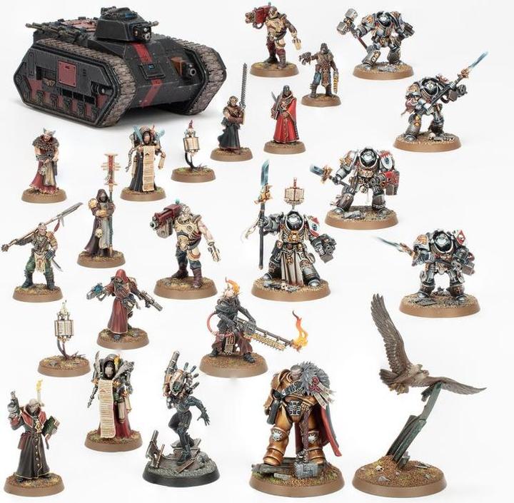 Actual product image Games Workshop Warhammer 40k - Battleforce Agents Imperiaux : Ordo Malleus (2024) (Plastic)