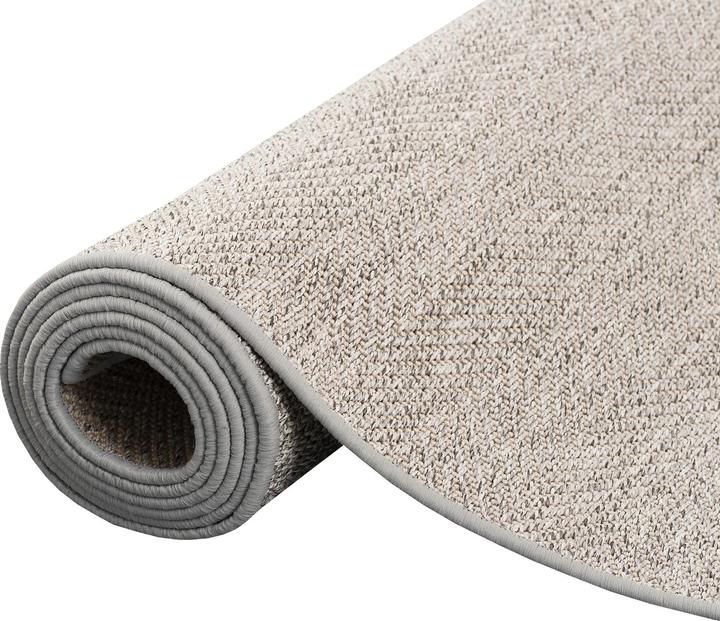 Produktbild Snapstyle Sisal-Optik Designer Teppich Läufer Pure Meliert (100 x 100 cm)