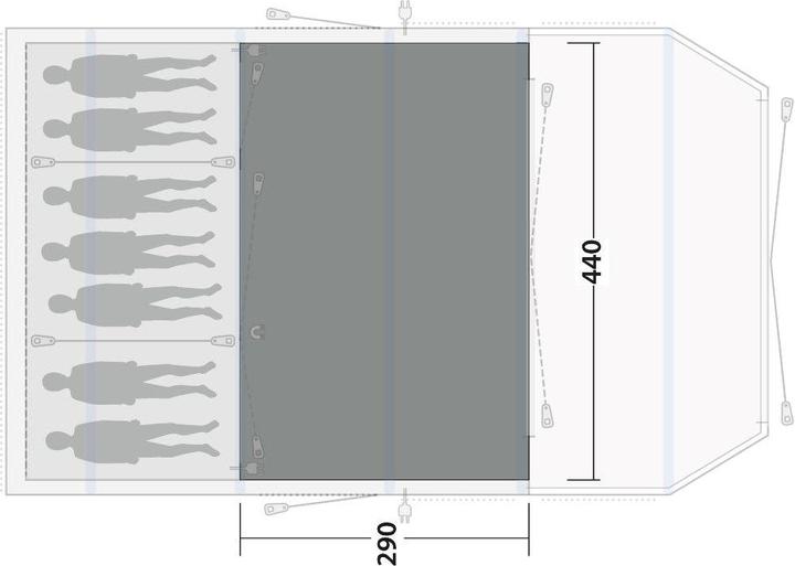 Produktbild Outwell Stone Lake 7ATC Flat Woven Carpet