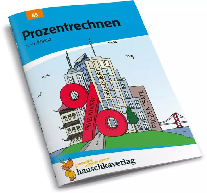 Produktbild Prozentrechnen 6.-9. Klasse (Deutsch, Adolf Hauschka, Martina Knapp, Rainer Thiele, 2021)