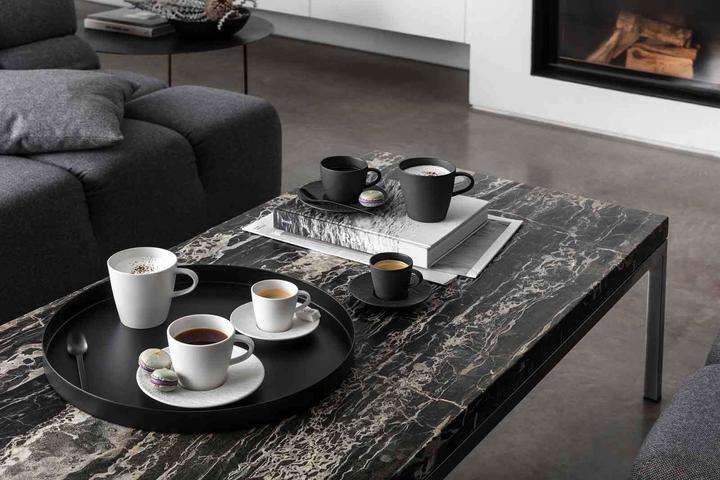 Produktbild Villeroy & Boch Espressotasse mit Untertasse Manufacture Rock blanc (60 ml, 1 x)