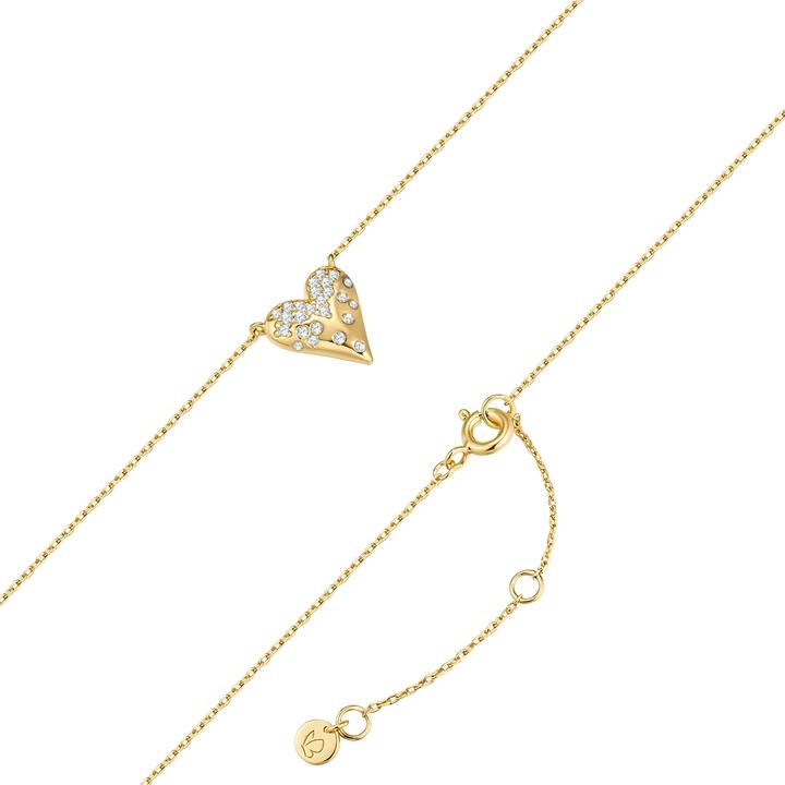 Actual product image Glanzstücke München Ladies necklace - 37438 (Sterling Silver, 40 - 45 cm)
