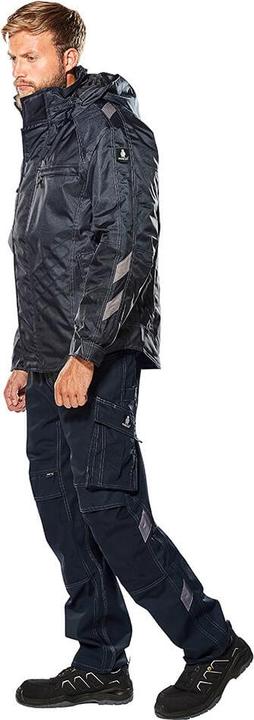 Actual product image Mascot unisex pilot jacket Frankfurt dark anthracite, black size M (M)