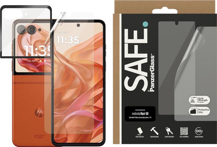 Actual product image Safe Edge to Edge (1 Piece, Motorola Razr i)