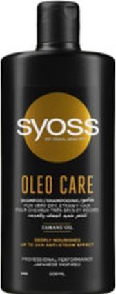 Produktbild Syoss Oleo Care Shampoo 500 ml (500 ml, Flüssiges Shampoo)