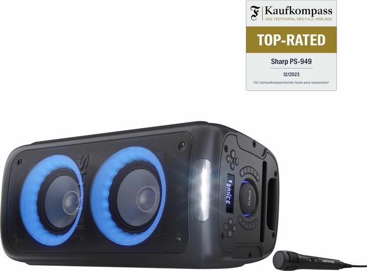 Actual product image Sharp PS-949 (12 h, Rechargeable battery operated, Electrical connection)