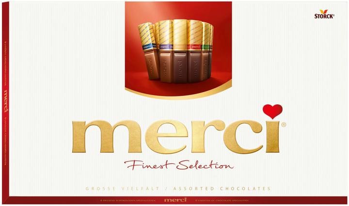 Produktbild Storck Pralinen Merci Grosse Vielfalt 400 g, Produkttyp (536 g)