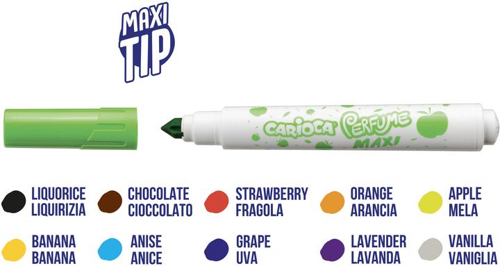 Produktbild Carioca Fasermaler Perfume (Mehrfarbig, 10 x)