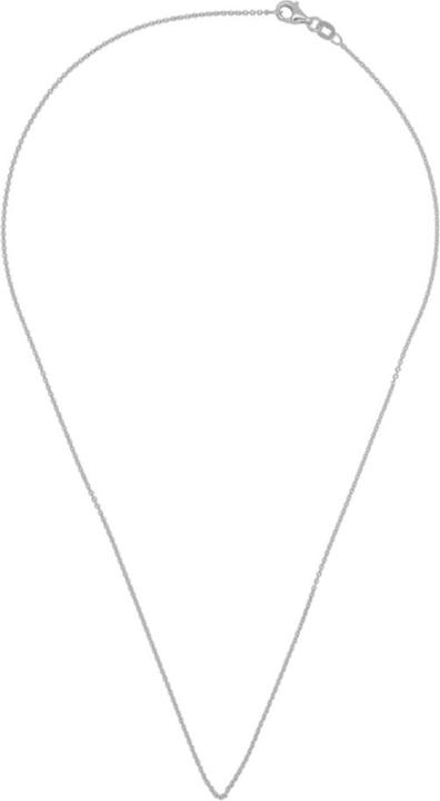 Actual product image Muau Round anchor (750/18K white gold, 60 cm)