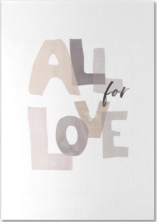 Immagine prodotto Juniqe Tutto per amore - Tipografia e simboli (A5, Punteggiato)