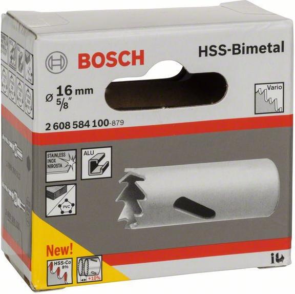 Actual product image Bosch Professional Zubehör Hole saw HSS bimetal for standard adapter, 16 mm, 5/8-inch (16 millimetres)
