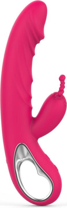 Actual product image Erolab Cheeky Bunny G-spot and Clitoral Massager Rose Pink (ZYCP01r)