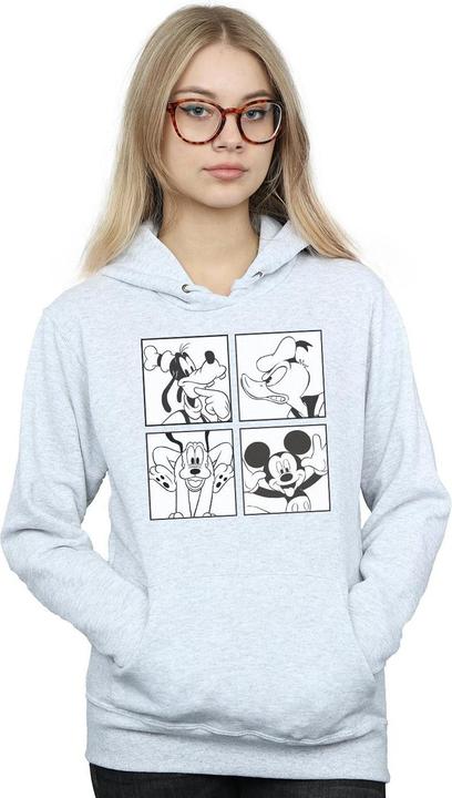 Image du produit Disney - Sweat à capuche MICKEY, DONALD, GOOFY AND PLUTO BOXED - Femme (XL)