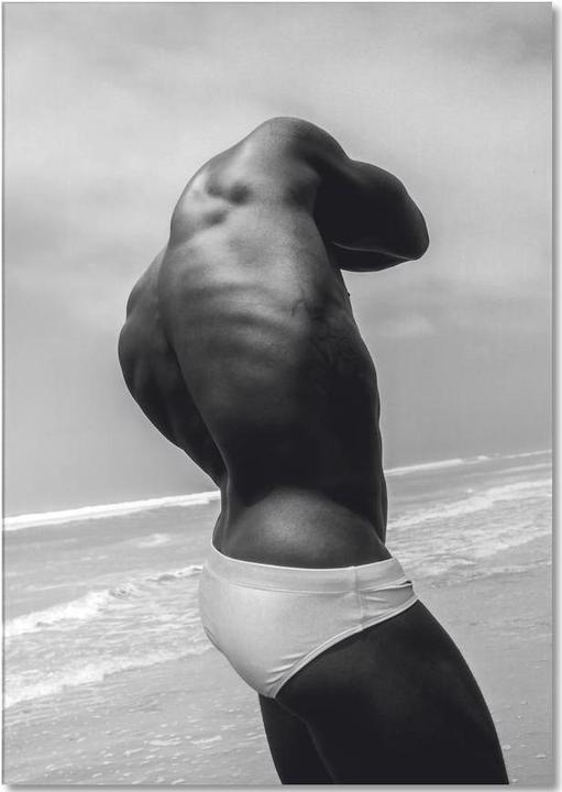 Actual product image Juniqe Beach Swimmer - Nude (A5, Plain)
