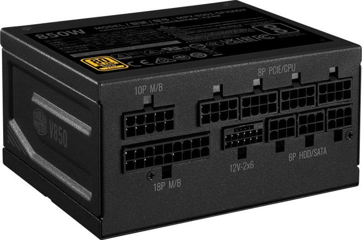 Productafbeelding Cooler Master CM V850 SFX 80+ Gold ATX 3.1,90° 12VHPWR cable (850 W)