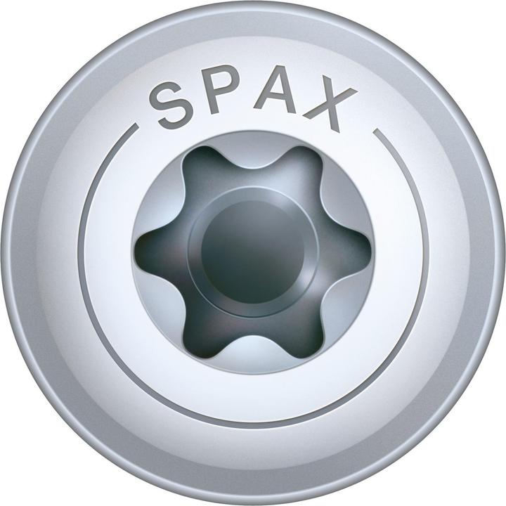 Produktbild Spax HI.FORCE Tellerkopf Schraube 6,0 x 220 mm 50 Stk. ( 0251010602205 ) Torx T-Star Plus T30 (1 Schrauben pro Stück)