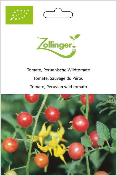 Produktbild Zollinger Bio Tomate, Peruanische Wildtomate (Früchtesamen)