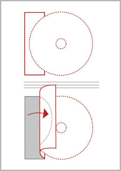Produktbild HERMA Mini CD Etiketten A4