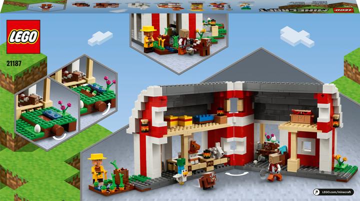 Image du produit LEGO La grange rouge (21187, LEGO Minecraft)
