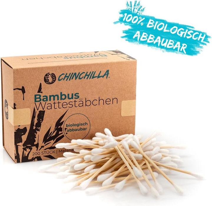 Actual product image Chinchilla Vegan cotton swab
