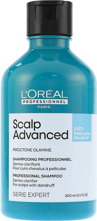 Produktbild L'Oréal Paris LÂ'OrÃ©al Professionnel - (Anti-Dandruff Dermo Clarifier Shampoo) Scalp Advanced - Volume: 300 ml (300 ml, Flüssiges Shampoo)