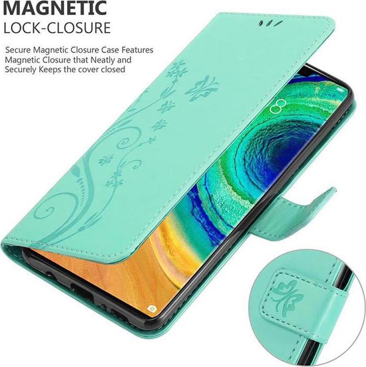 Image du produit Cadorabo Couverture du livre de fleurs (Mate 30 Pro)