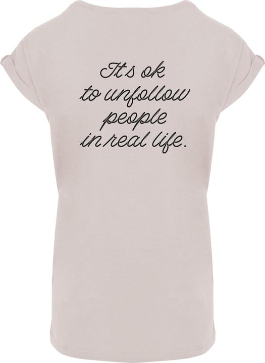 Actual product image Merchcode Ladies Heartbreak Extended Shoulder Tee - 111575 (XL)