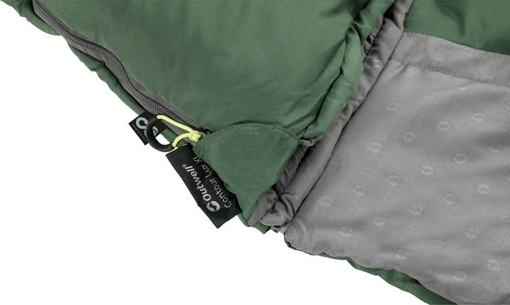 Image du produit Outwell sac de couchage Contour Lux XL polyester, vert (235 cm)