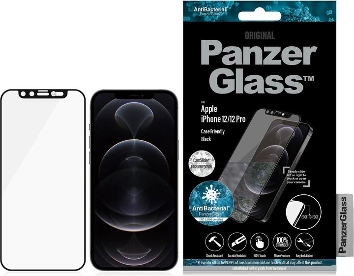 Produktbild PanzerGlass Case Friendly Swarovski (1 Stück, Apple iPhone 12, Apple iPhone 12 Pro)