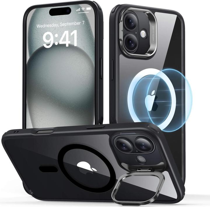 Image du produit ESR Classic Hybrid HaloLock Case avec Stash Stand (Apple iPhone 16)