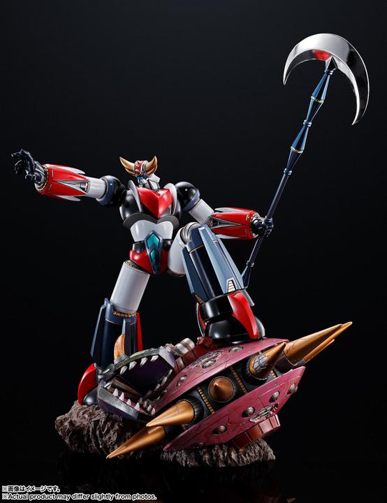Actual product image Bandai Namco UFO Robot Grandizer statuette PVC Figuarts ZERO Metallic Touch UFO Robot Grandizer 19 cm