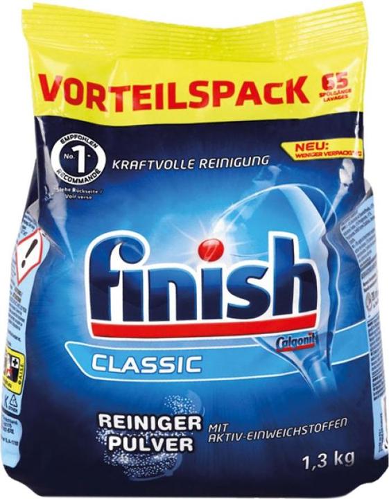 Finish Détergent pour le lavage de la vaisselle en machine (Poudre, 65 Cycles de lavage)