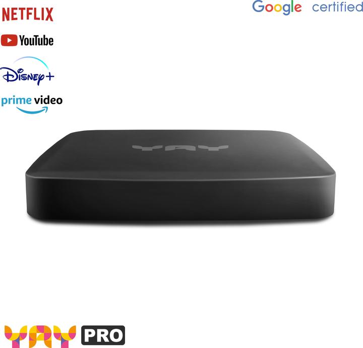 Actual product image Vu+ Yay Go Pro (8 GB, Android 10)