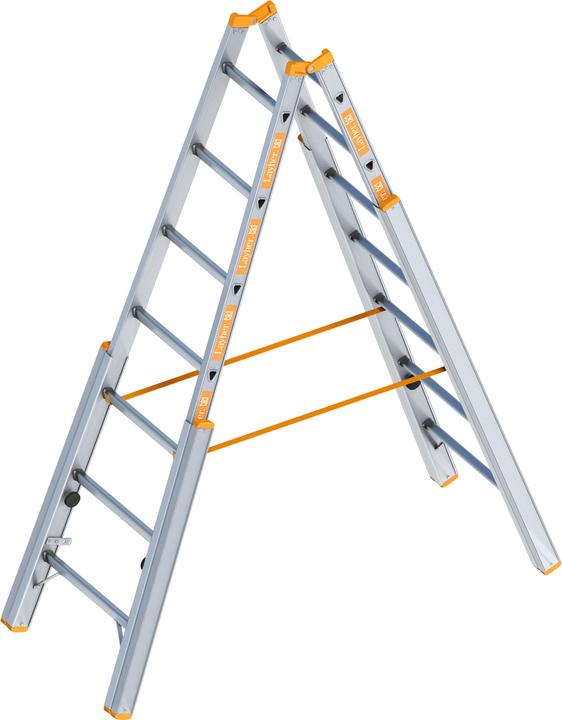 Produktbild Layher Treppen-Stehleiter (Mehrzweckleiter, 210 cm)