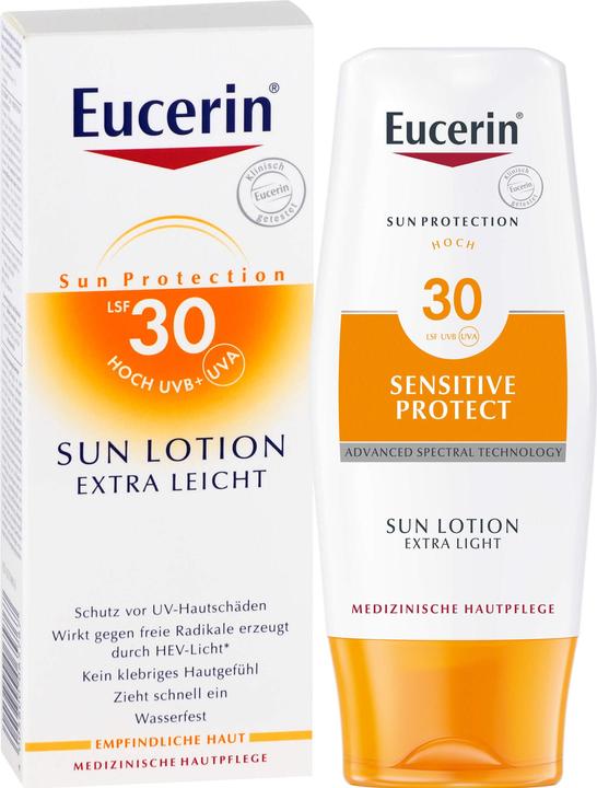 Immagine prodotto Eucerin SUN Sensitive Protect (Crema solare, SPF 30, 150 ml, 196 g)