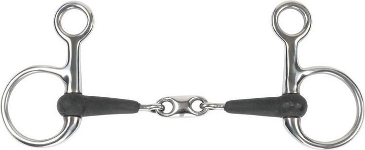 Actual product image Shires Equikind+ Double-Broken Snaffle Bridle
