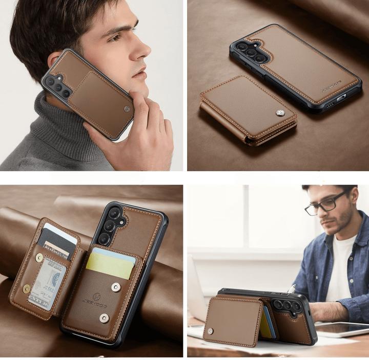 Produktbild Cover-Discount 2-in-1 Backcover mit Kreditkarten-Etui (Samsung Galaxy S24+)