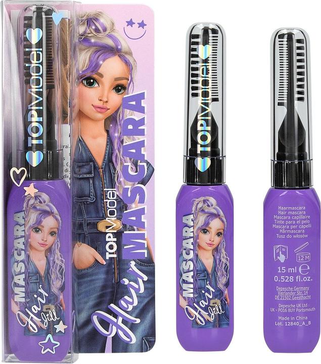 Top Model Topmodel - Hair Mascara BEAUTY and ME - 15 ml (Violett, Blau, Pink)