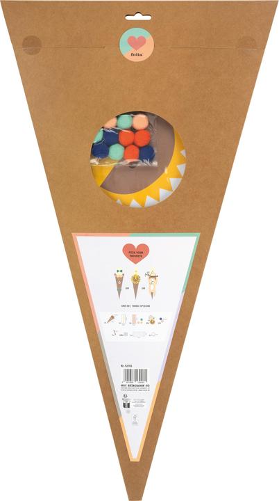 Produktbild Folia Schultüten-Bastelset Safari School (68 cm, 1 x)